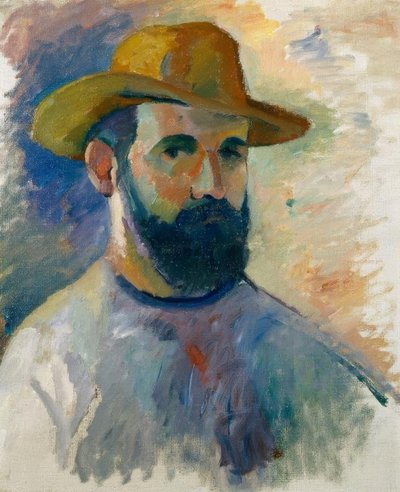 Självporträtt av Henri Charles Manguin