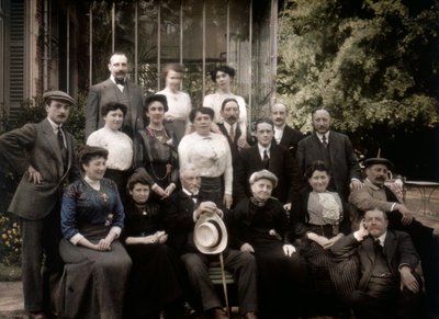 Familjeporträtt av Henri Chouanard