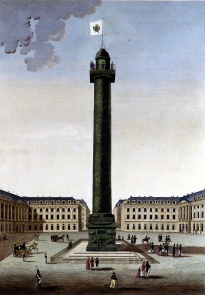 Place Vendôme - i ""Views of Paris"" av Courvoisier av Henri Courvoisier-Voisin