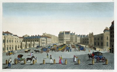 Utsikt över Palais Royal och Chateau d