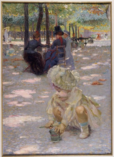 En augustieftermiddag på Luxemburg, 1886 av Henri-Edmond Cross