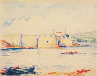 Antibes av Henri-Edmond Cross