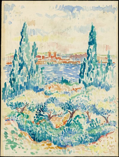 Antibes av Henri-Edmond Cross