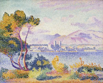 Antibes, eftermiddag, 1908 av Henri Edmond Cross
