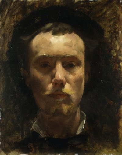 Autoporträtt, ca 1885 av Henri Edmond Cross