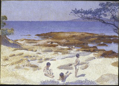 Stranden vid Cabasson av Henri Edmond Cross