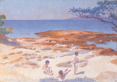 Stranden vid Cabasson Baigne-Cul, 189192. av Henri Edmond Cross