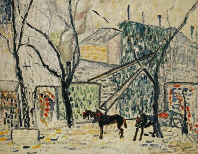 Boulevard av Henri-Edmond Cross