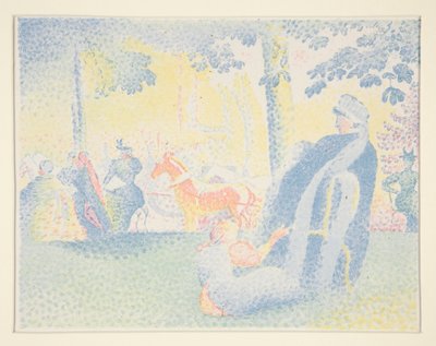 Champs Elysees av Henri-Edmond Cross