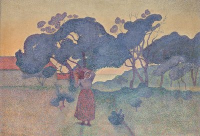 Aftongården, 1893. av Henri Edmond Cross