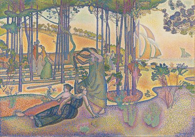 Kvällsluften av Henri-Edmond Cross