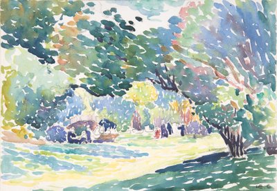 Landskap, c.1904 av Henri Edmond Cross