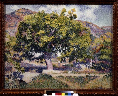 Nära mitt hus av Henri-Edmond Cross