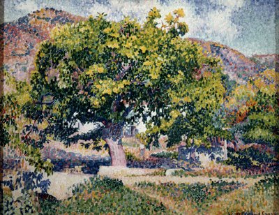 Nära mitt hus, 1906. av Henri-Edmond Cross