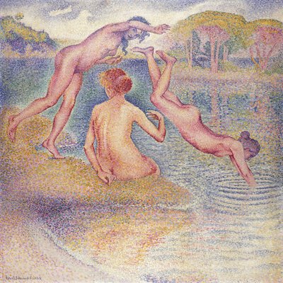 Badgästerna av Henri Edmond Cross