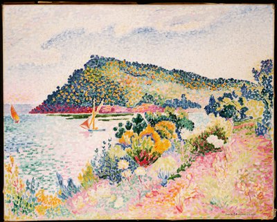 The Black Cape, Pramousquier Bay, 1906 av Henri Edmond Cross