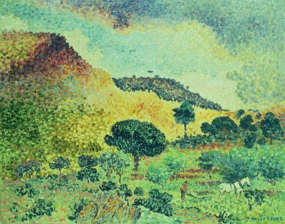 Mauresbergen, 1906-07 av Henri Edmond Cross