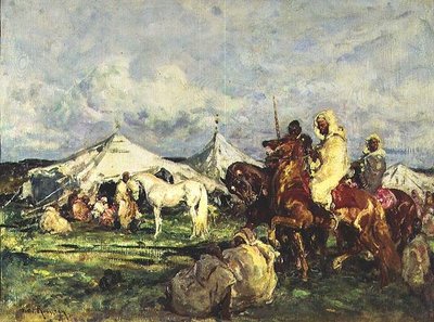 Ryttarna av Henri Emilien Rousseau