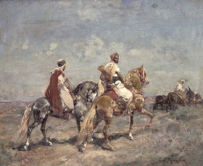 Jakten på falken av Henri Emilien Rousseau