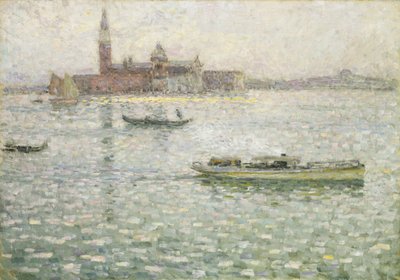 San Giorgio Maggiore, Venedig av Henri Eugene Augustin Le Sidaner