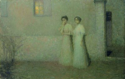 Ljuva natt av Henri Eugene Augustin Le Sidaner