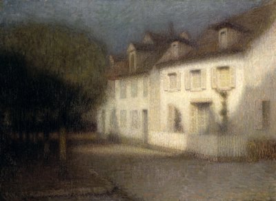 Huset, 1900 av Henri Eugene Augustin Le Sidaner