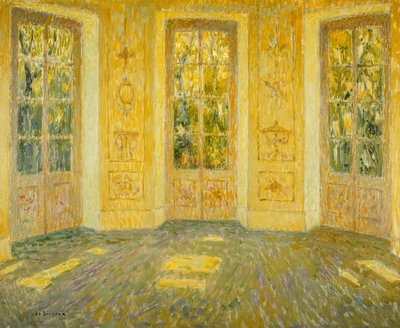Fönster på parken; Fönster på parken av Henri Eugene Augustin Le Sidaner