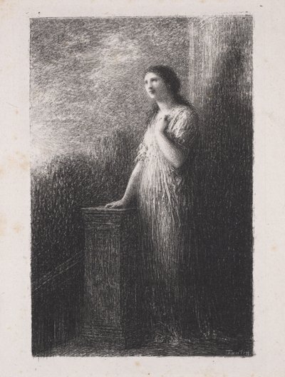 Anförtroende i natten av Henri Fantin-Latour