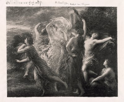 Trojanernas dans av Henri Fantin-Latour