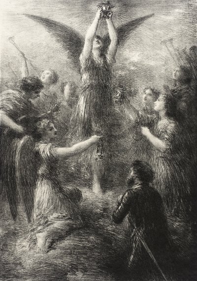 Förspel till Lohengrin av Henri Fantin-Latour