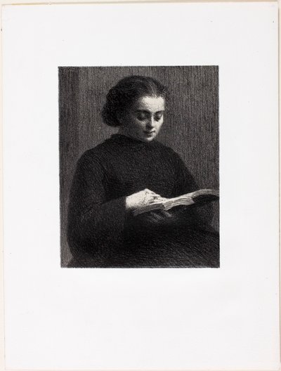 Läsning av Henri Fantin-Latour