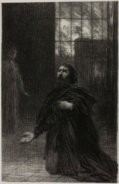 Rienzi, Akt V: Rienzis bön av Henri Fantin-Latour