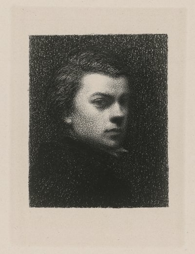 Självporträtt vid 17 års ålder av Henri Fantin-Latour