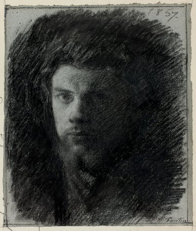 Självporträtt av Henri Fantin-Latour