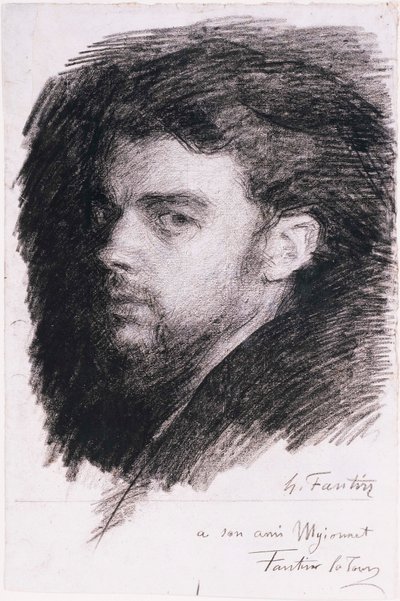 Självporträtt av Henri Fantin-Latour