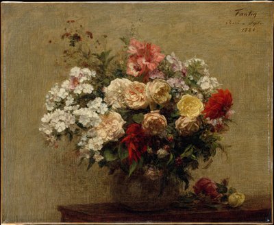Sommarblommor av Henri Fantin-Latour