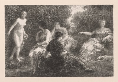 Badgästerna av Henri Fantin-Latour