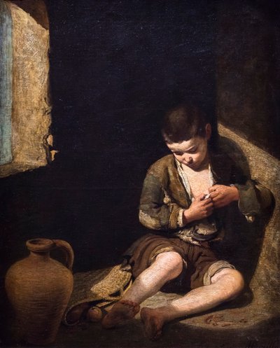 Den unge tiggaren efter Murillo av Henri Fantin-Latour
