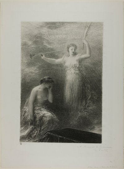 Till Victor Hugo av Henri Fantin-Latour
