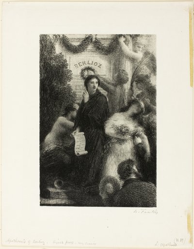 Apoteos av Ignace Henri Jean Fantin Latour