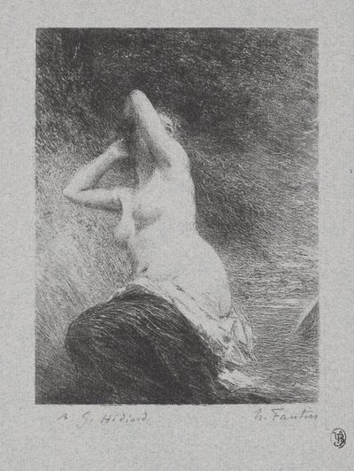 Ariadne av Ignace Henri Jean Fantin-Latour