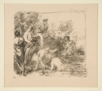 Badgäster av Ignace Henri Jean Fantin Latour