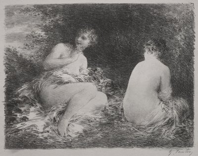Badgäster av Ignace Henri Jean Fantin-Latour