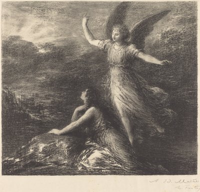 Debut från "Paradise and the Peri" (andra plattan) av Ignace Henri Jean Fantin Latour