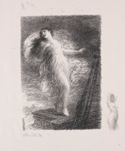 Den unge Tarentinen av Ignace Henri Jean Fantin Latour