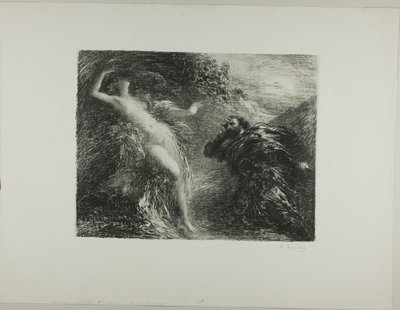 Manfred och Astartea, tredje plattan av Ignace Henri Jean Fantin Latour