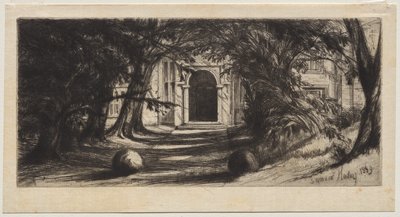 Mytton Hall av Ignace Henri Jean Fantin-Latour