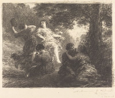 Pastoral av Ignace Henri Jean Fantin-Latour