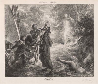 Rinaldo av Ignace Henri Jean Fantin-Latour