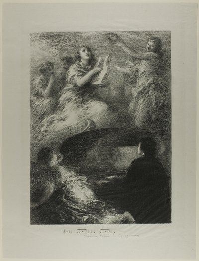 Robert Schumanns sista komposition av Henri Fantin Latour